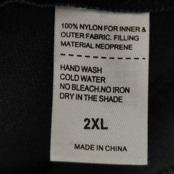 ZCCO Shorty Wetsuit Dive Skin 1.5mm Men's Size 2XL (READ MEASUREMENTS IN... - Picture 6 of 7